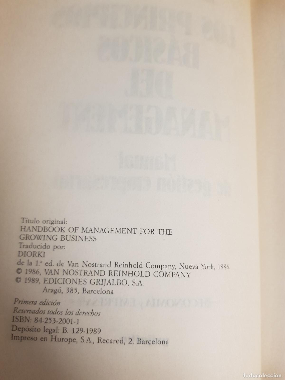 Libros: Los principios b&aacute;sicos del management - Carl Heyel y Belden Menkus - Foto 3