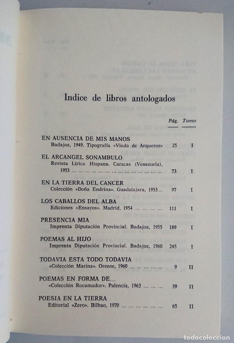 Libros: Poes&iacute;a I - Manuel Pacheco - Foto 2