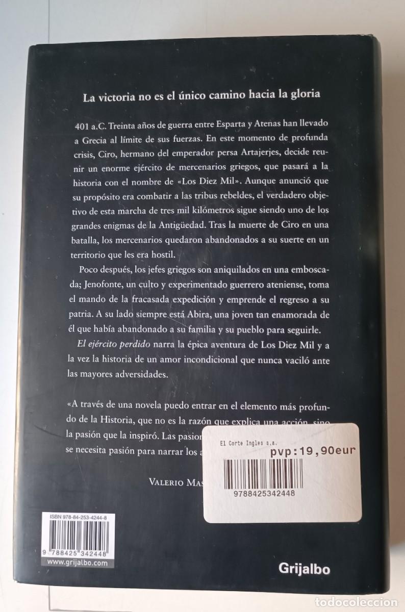 Libros: EL EJERCITO PERDIDO 1&deg; EDICION - Foto 3