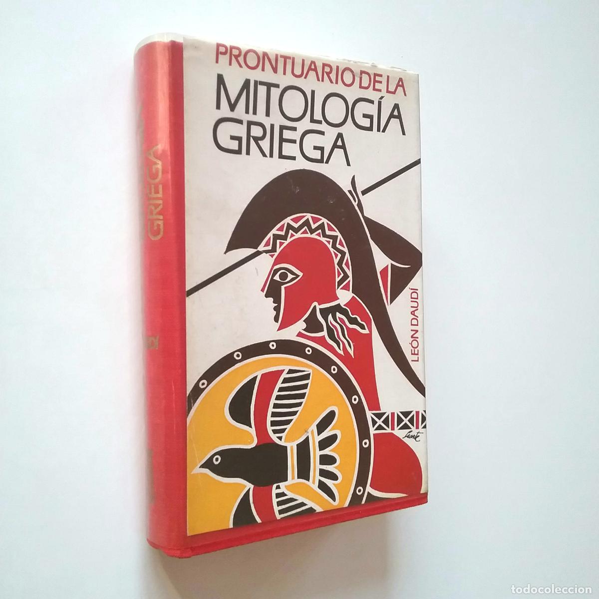 Libros: Le&oacute;n Daud&iacute; - Prontuario de la mitolog&iacute;a griega - Foto 1