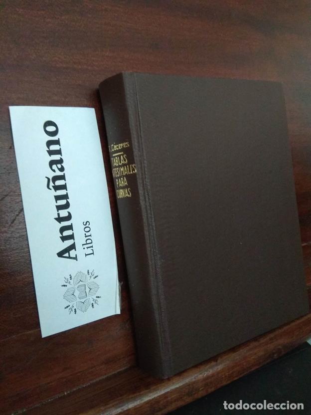 Libros: Tablas centesimales para curvas