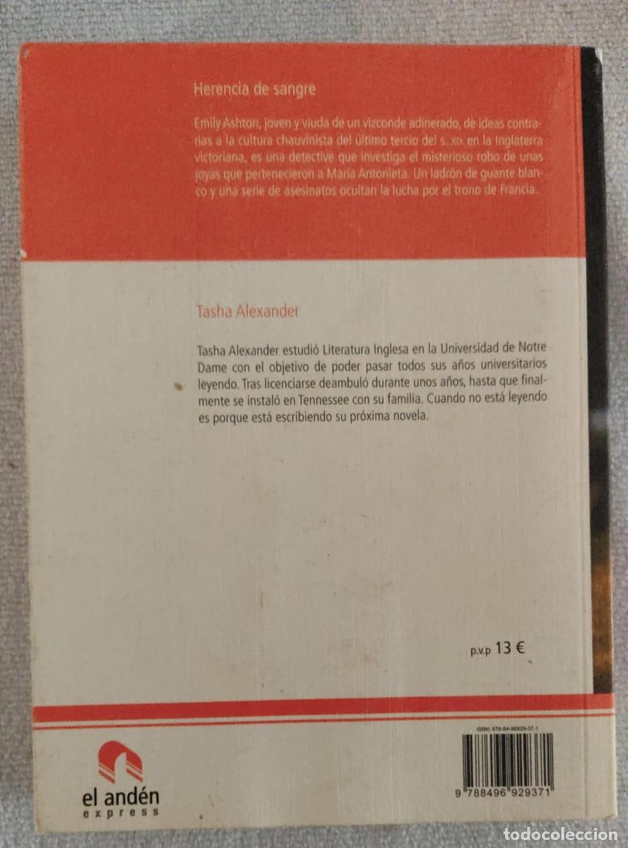 Libros: HERENCIA DE SANGRE. - Foto 2