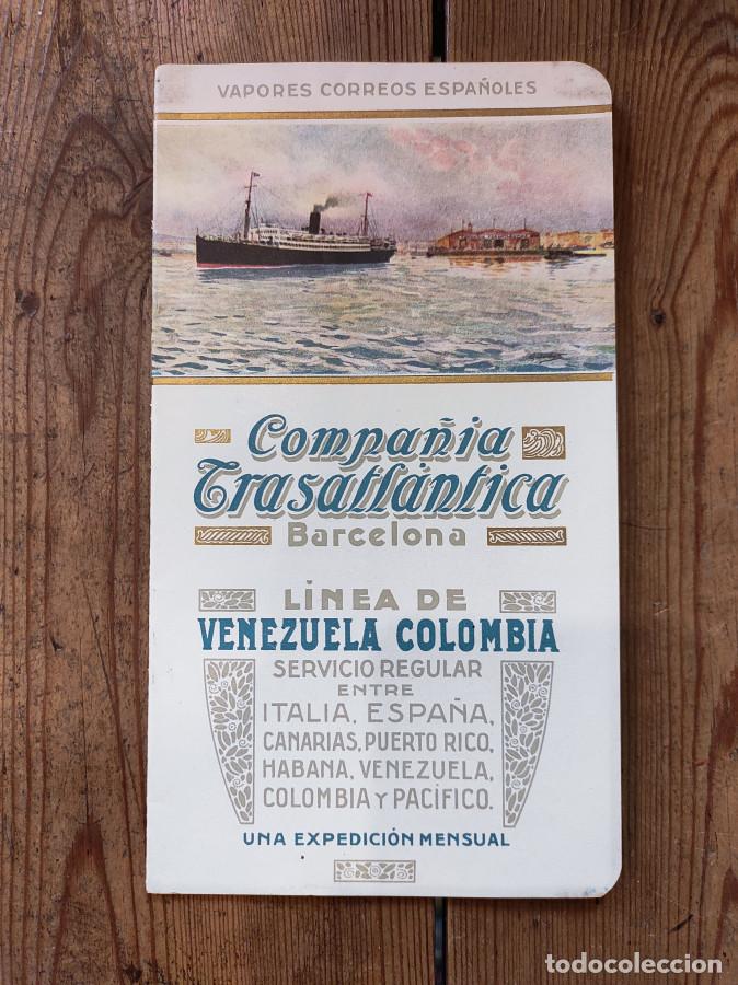 Livres: COMPA&Ntilde;&Iacute;A TRASATL&Aacute;NTICA, Barcelona. Linea VENEZUELA-COLOMBIA. -
