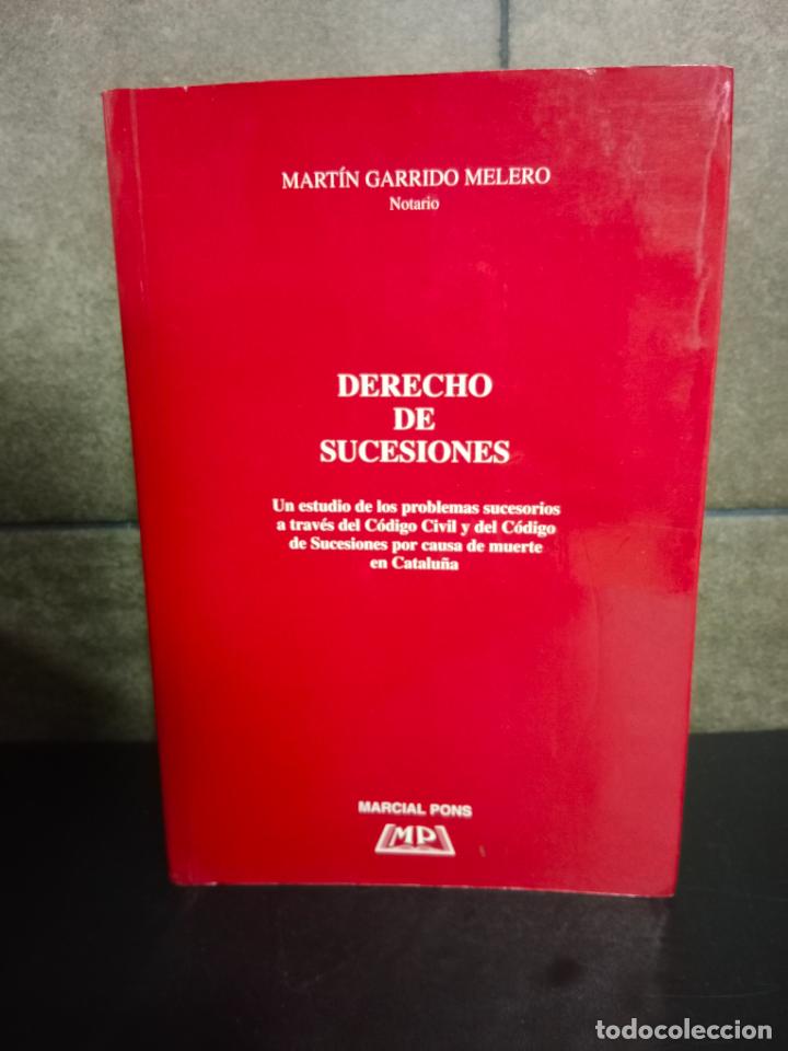 Livros em segunda m&atilde;o: Mart&iacute;n Garrido Melero. Derecho de sucesiones, un estudio de los problmeas sucesorios a traves del co