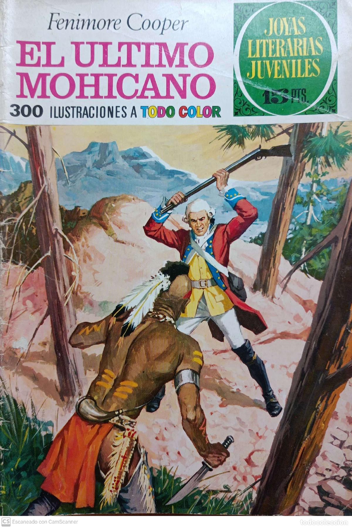 Libros: El &uacute;ltimo mohicano - Fenimore Cooper - Foto 2