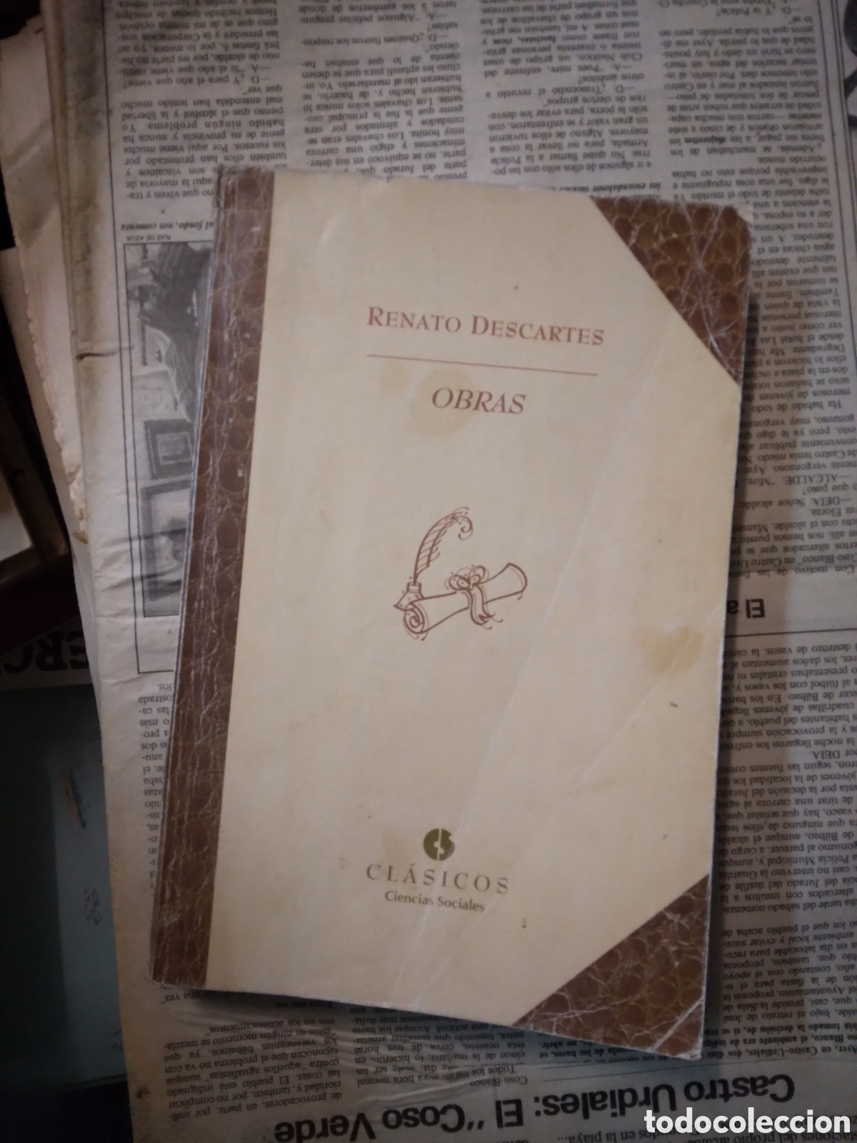 Libros: Renato Descartes, Obras, Clasicos - Foto 1