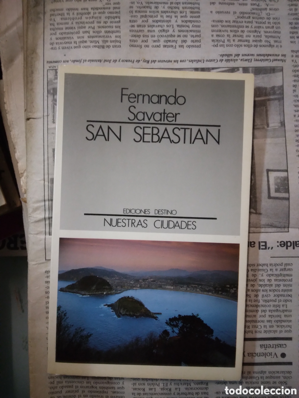 Libros: Fernando Savater, San Sebastian - Foto 1