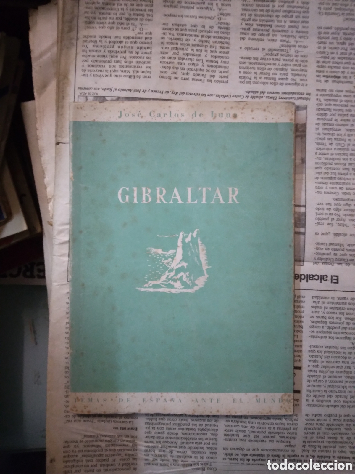 Libros: Gibraltar, Jose Carlos de Luna, 1952 - Foto 1