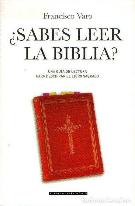 Libros: &iquest;Sabes leer la Biblia? - Varo, Francisco - Foto 1