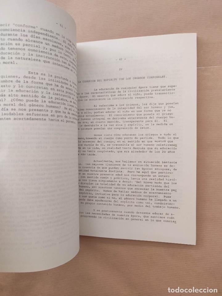 Libros: LA EDUCACI&Oacute;N Y LA VIDA ESPIRITUAL DE NUESTRA &Eacute;POCA. - Rudolf Steiner - Foto 3