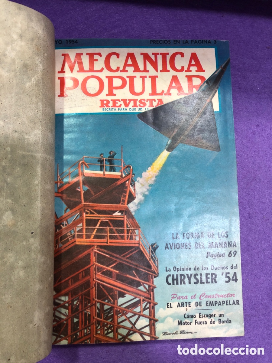 Libros: Libro Mecanica Popular, Mayo a Agosto de 1954 (L16) - Foto 2