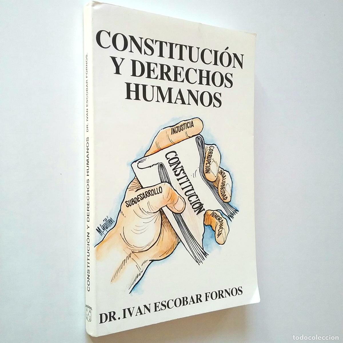 Libros: Iv&aacute;n Escobar Fornos - Constituci&oacute;n y derechos humanos - Foto 1