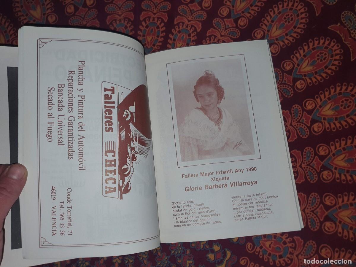 Libros: Llibret de la Falla M. Montortal Berni y Catal&aacute; any 1990 - Foto 3