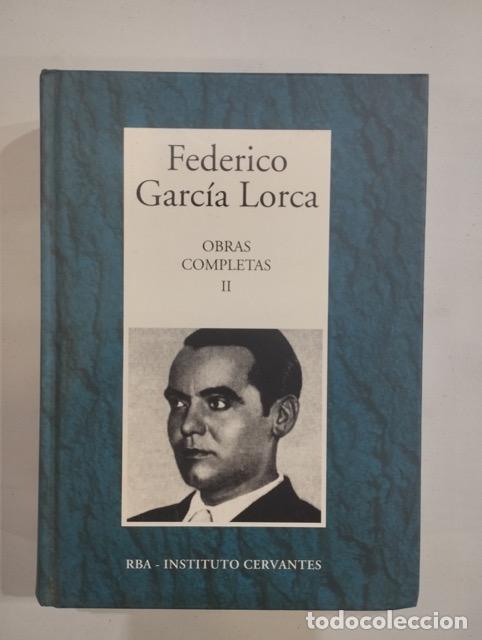 Libros: Federico Garc&iacute;a Lorca - Obras completas II - Foto 1