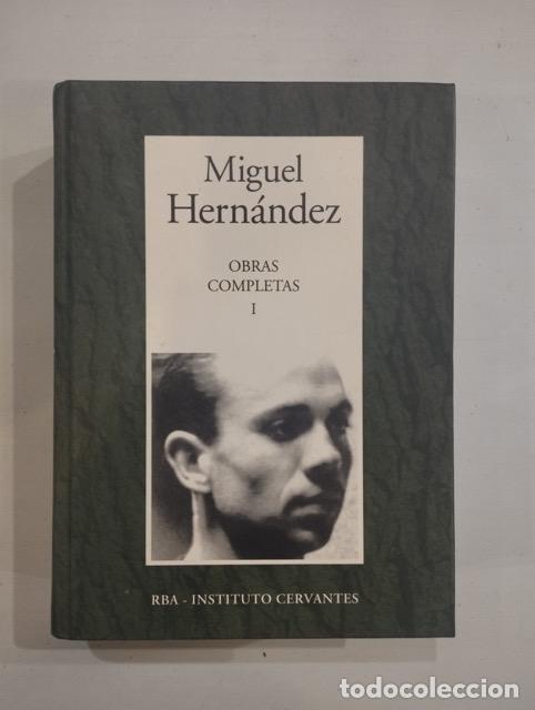 Libros: Miguel Hern&aacute;ndez - Obras completas I - Foto 1