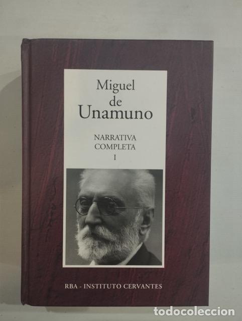 Libros: Miguel de Unamuno - Narrativa completa I - Foto 1
