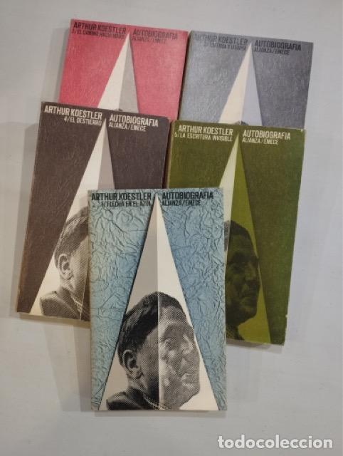 Libros: Arthur Koestler - Autobiograf&iacute;a (5 vol) - Foto 1
