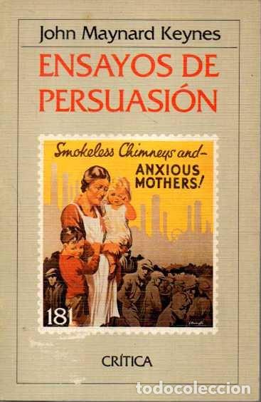 Libros: ENSAYOS DE PERSUASI&Oacute;N. - KEYNES, John Maynard. - Foto 1