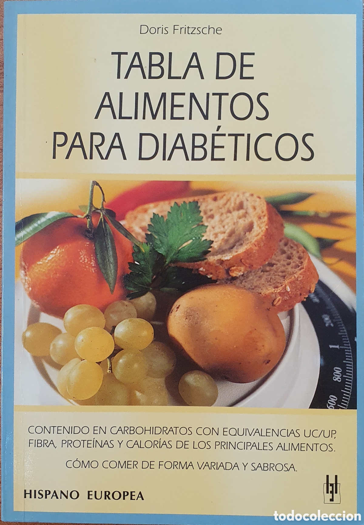 Libros: Tabla de Alimentos para Diab&eacute;ticos - Doris Fritzsche - Foto 1