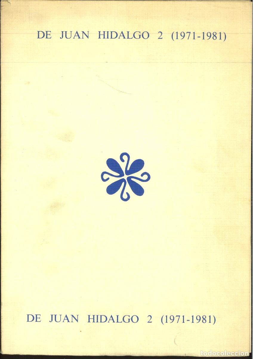 Libros: DE JUAN HIDALGO 2 (1971-1981(. - Foto 1