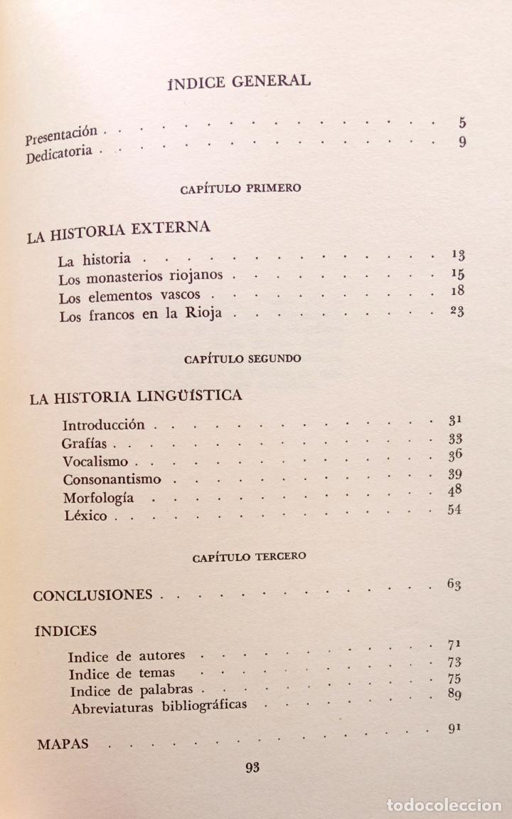 Libros: EL DIALECTO RIOJANO. MANUEL ALVAR. LING&Uuml;&Iacute;STICA. FILOLOG&Iacute;A. - Foto 2