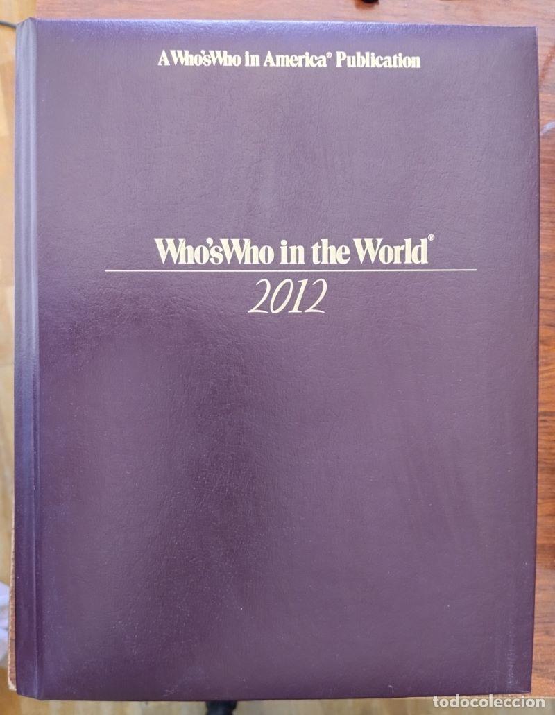 Libros: Who's Who in the World 2012