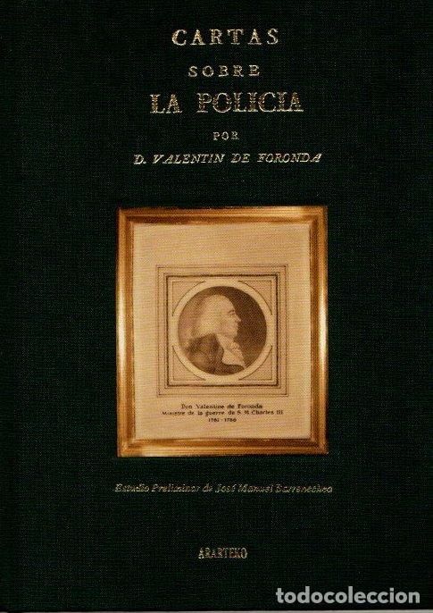 Libros: Cartas sobre la polic&iacute;a - Foronda Gonz&aacute;lez de Ech&aacute;varri, Valent&iacute;n de - Foto 1