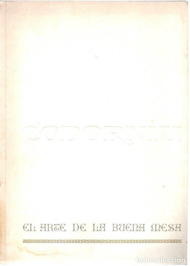 Libros: Codorniu y el arte de la buena mesa - NO CONSTA AUTOR
