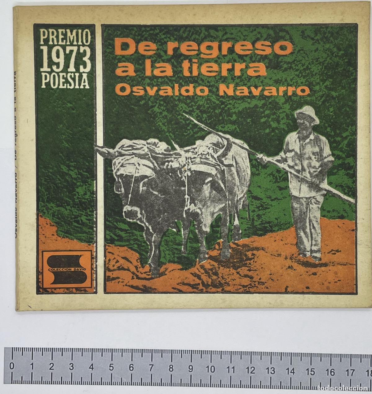 Libros: Osvaldo Navarro. De regreso a la tierra, Havana, 1974. ZLO000009 - Osvaldo Navarro