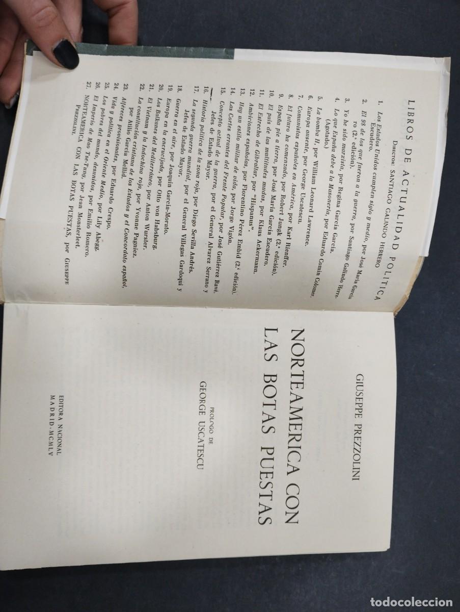 Libros: Norteamerica con las botas puestas - Prezzolini, Giuseppe - Foto 2