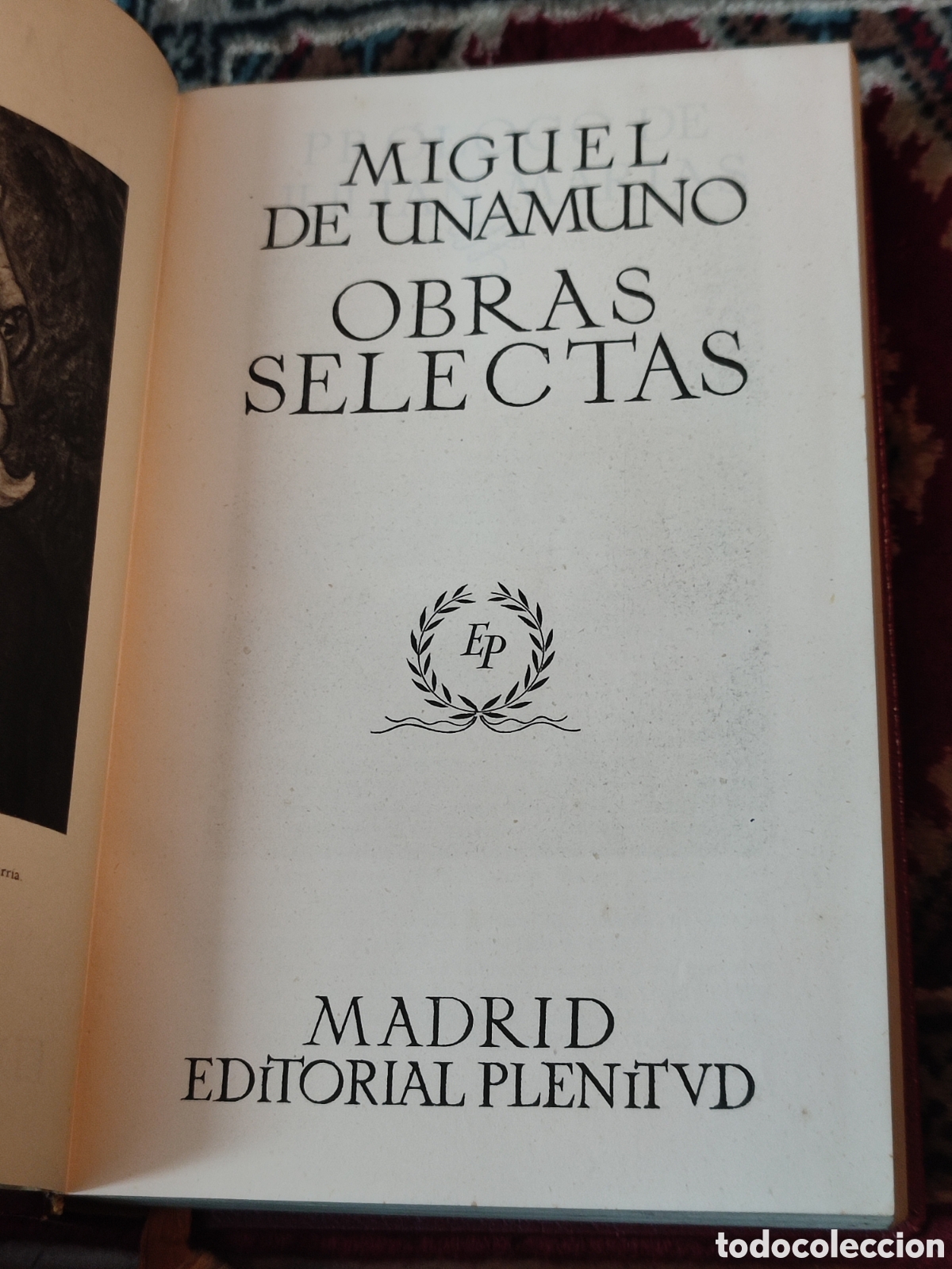 Libros: Obras selectas Don Miguel de Unamuno Editorial Plenitud - Foto 5