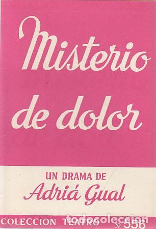 Libros: MISTERIO DE DOLOR - GUAL, ADRI&Aacute; - Foto 1