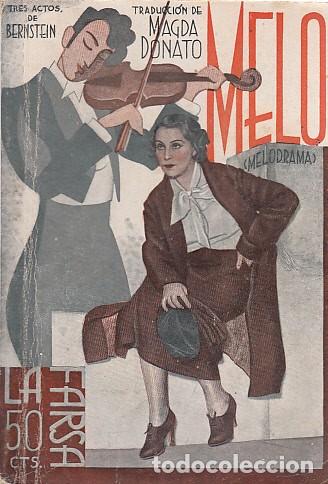 Libros: MELO (MELODRAMA) - Bernstein, Enrique - Foto 1