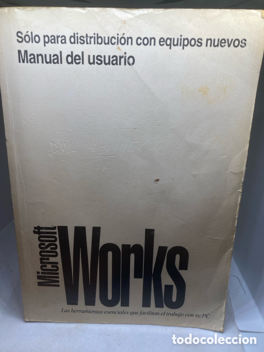 Libros: Manual de usuario WORKS DE MICROSOFT, 300 PAGINAS - Foto 1
