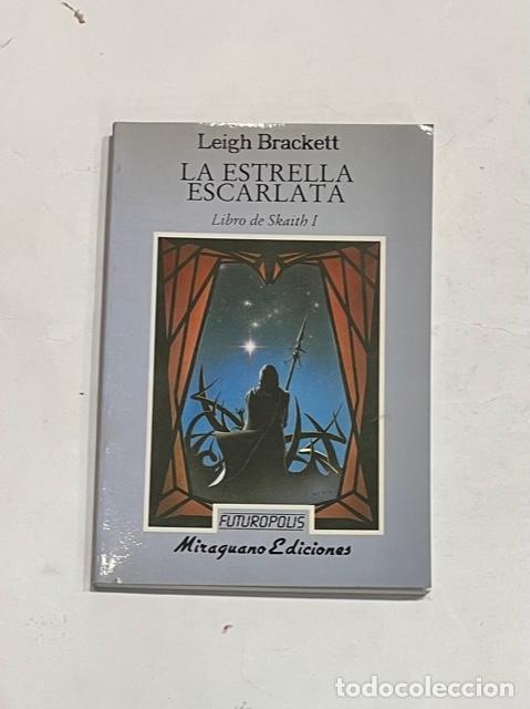 Libros: BRACKETT, Leigh. - La estrella escarlata. Libro de Skaith I. - Foto 1