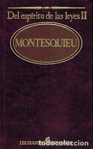 Libros: Del esp&iacute;ritu de las leyes II - Foto 1