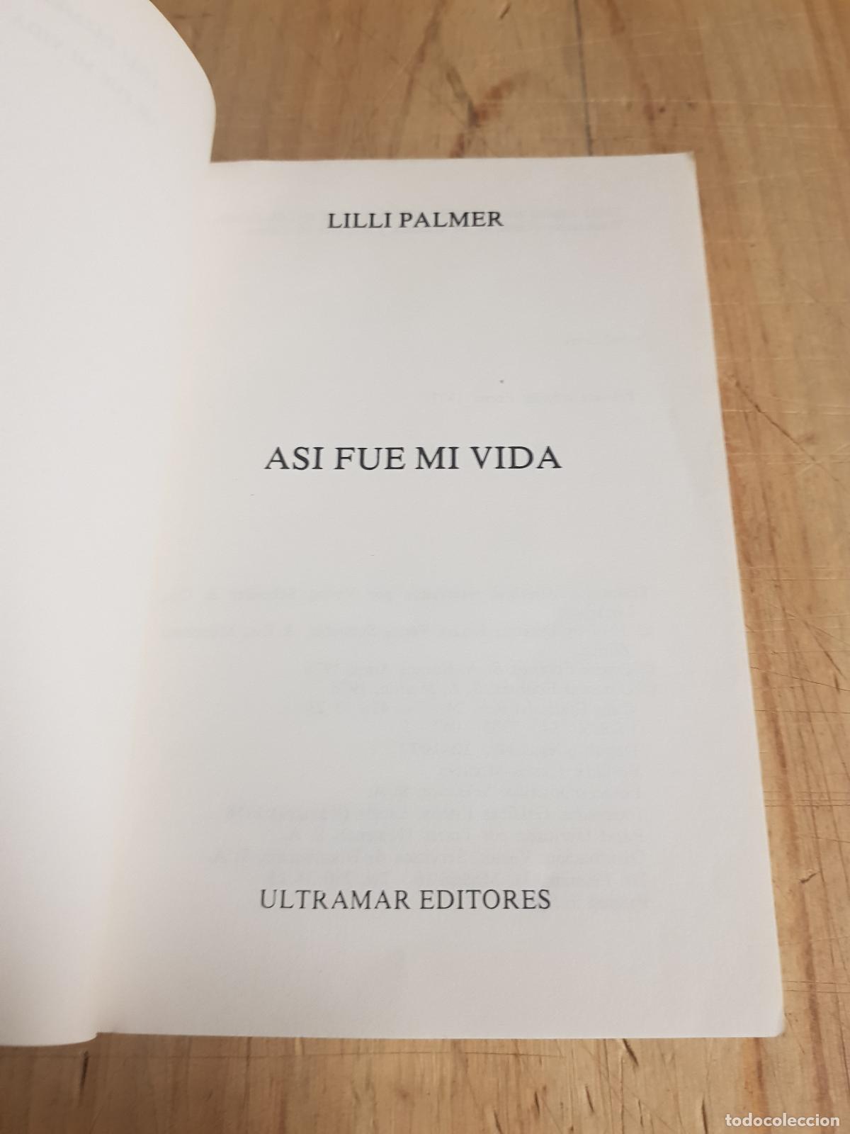 Libros: Asi fue mi vida - Lilli Palmer - Foto 2