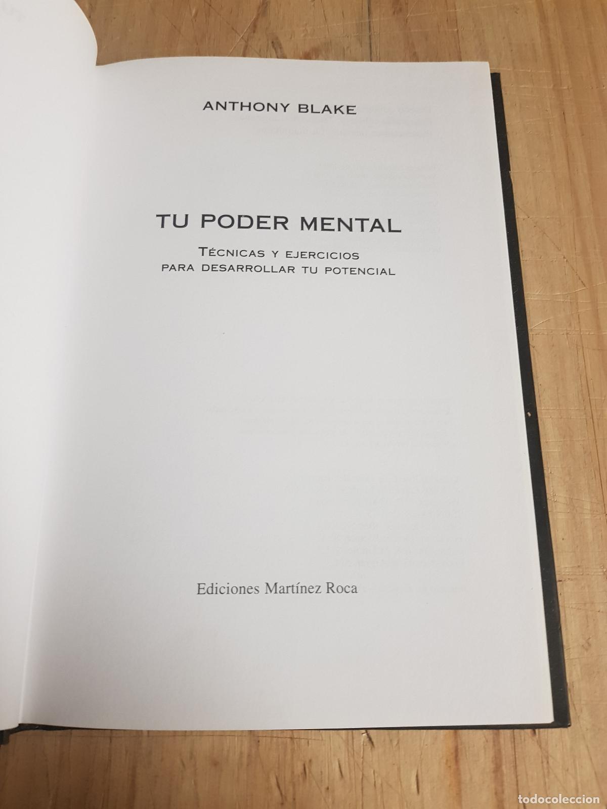 Libros: Tu poder mental - Anthony Blake - Foto 4