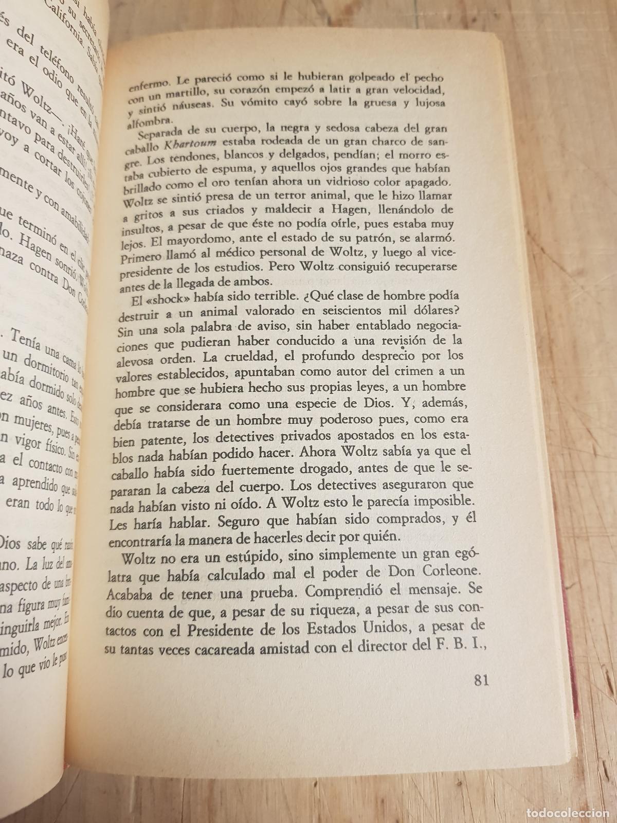 Libros: El padrino - Mario Puzo - Foto 4