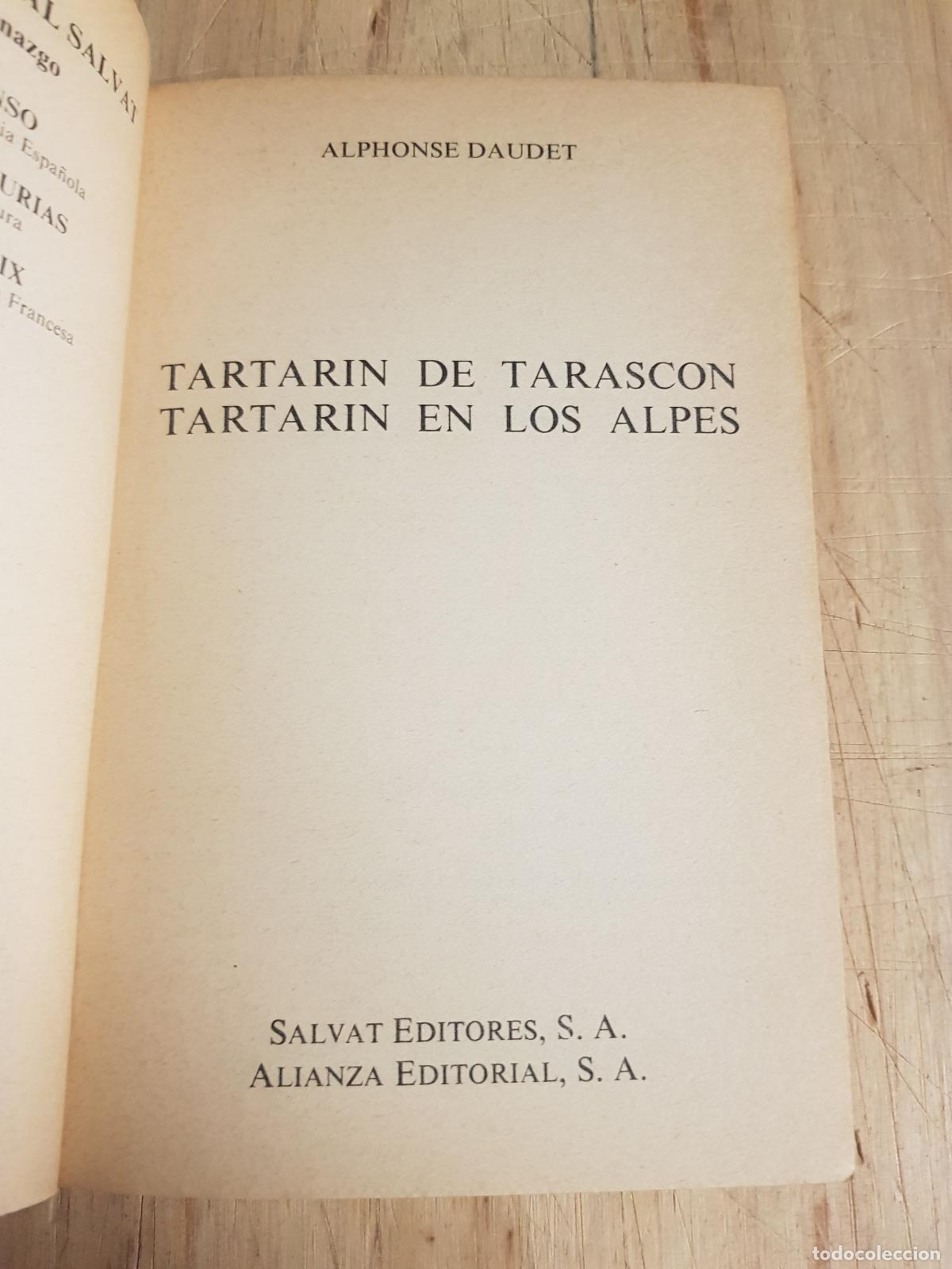 Libros: Tartarin de tarascon tartarin en los alpes - Alphonse Daudet - Foto 2