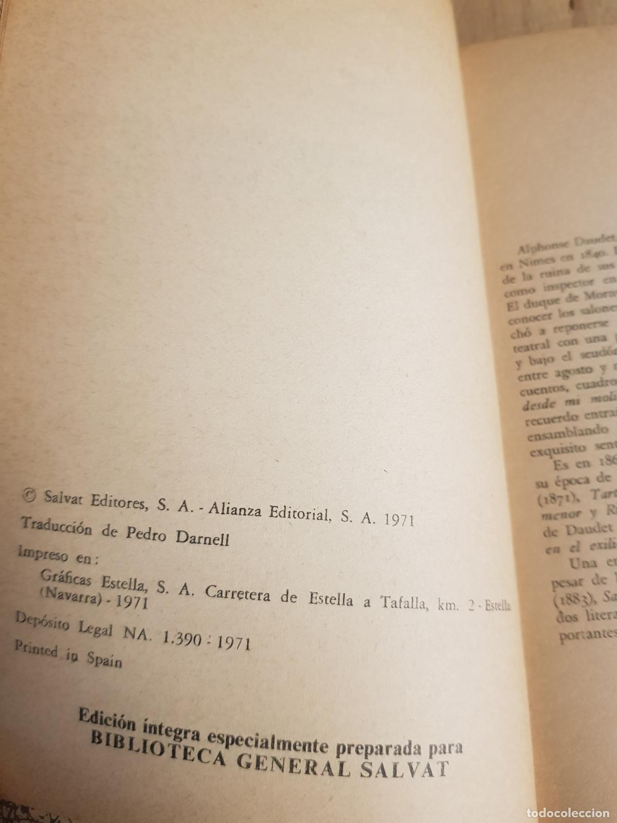 Libros: Tartarin de tarascon tartarin en los alpes - Alphonse Daudet - Foto 3