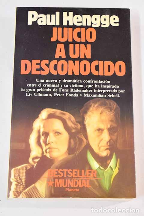 Libros: Juicio a un desconocido.- Hengge, Paul - Foto 1