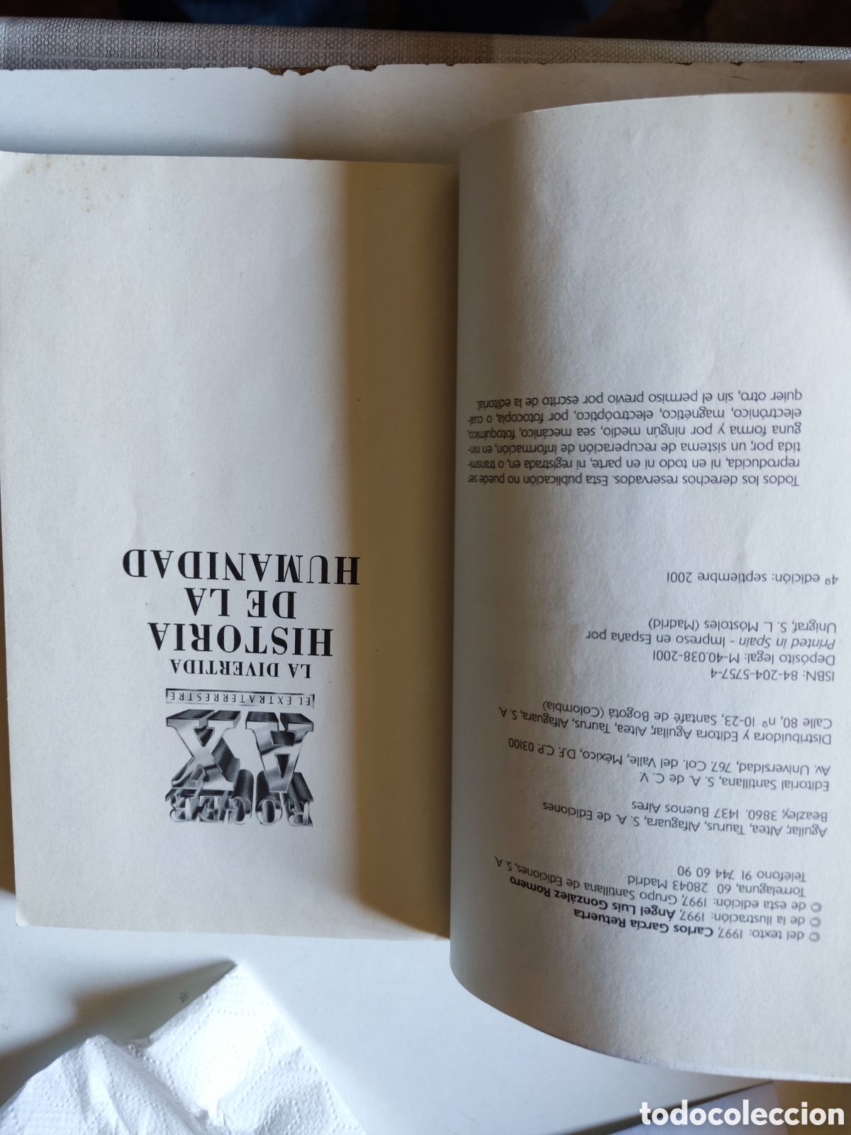 Libros: Libro La divertida historia de la humanidad, Roger AX el extraterrestre - Foto 3
