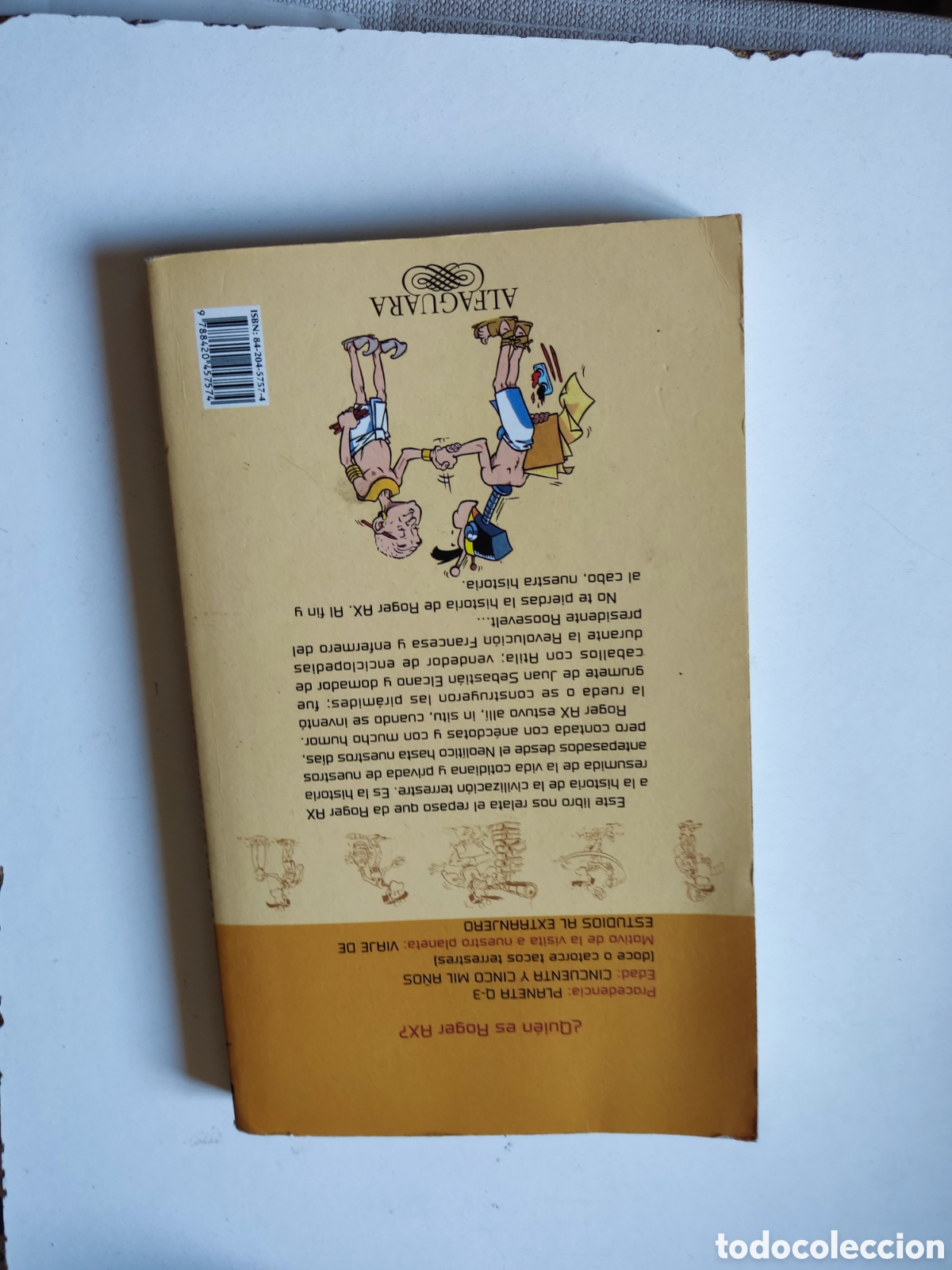Libros: Libro La divertida historia de la humanidad, Roger AX el extraterrestre - Foto 8