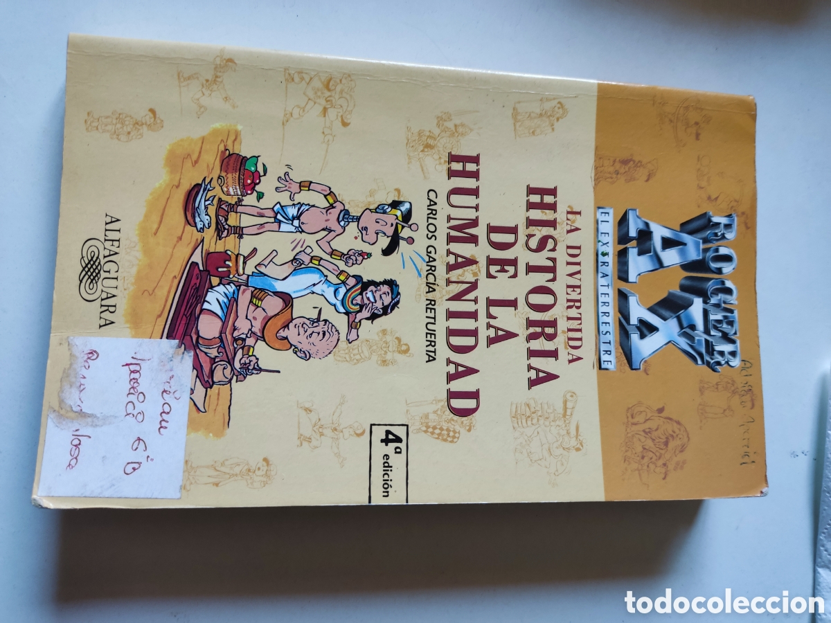 Libros: Libro La divertida historia de la humanidad, Roger AX el extraterrestre - Foto 1