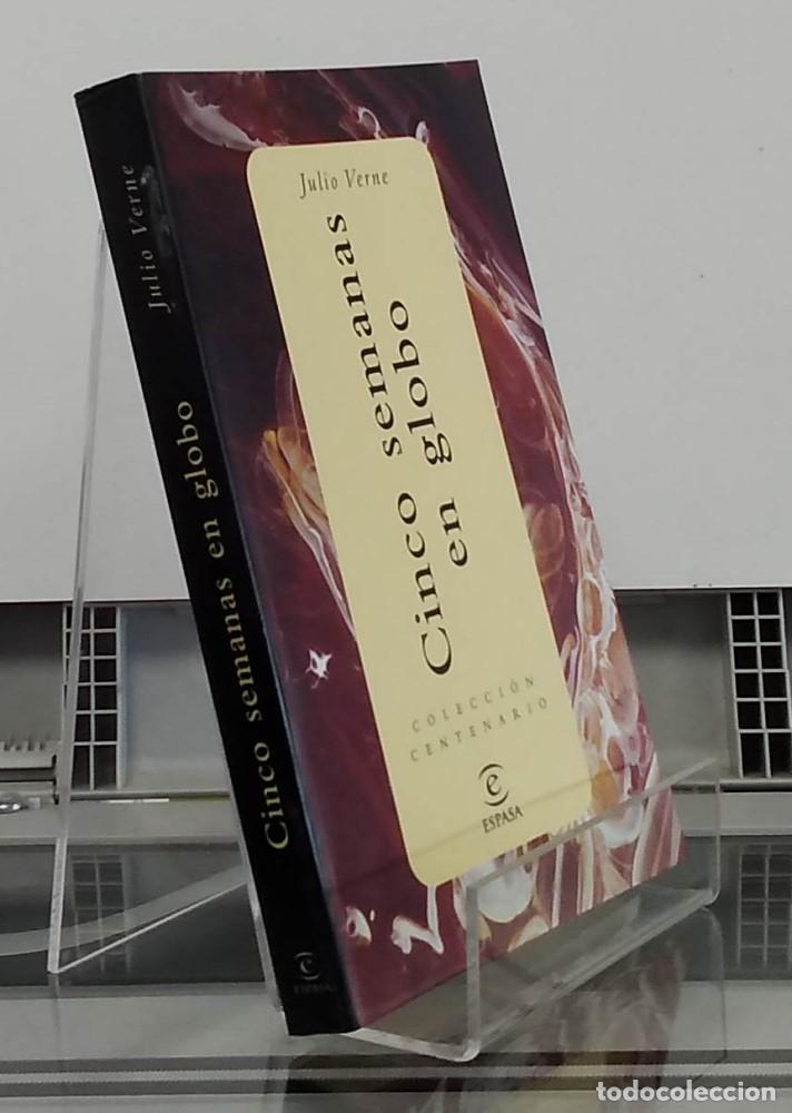 Libros: Cinco semanas en globo (col Centenario) - Julio Verne - Foto 1