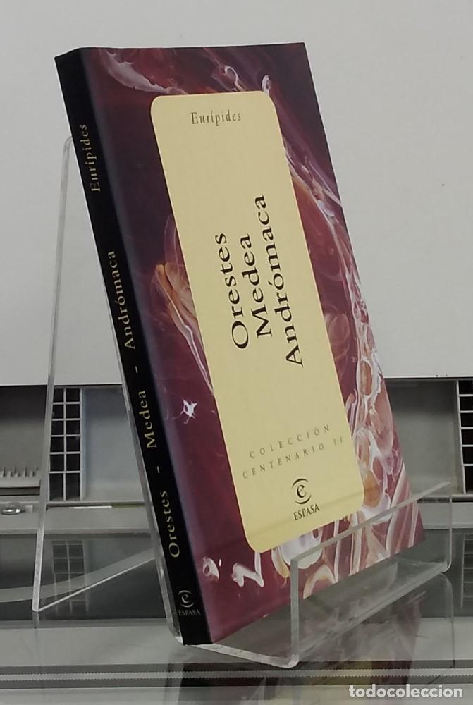 Libros: Orestes. Medea. Andr&oacute;maca (col Centenario) - Eur&iacute;pides - Foto 1