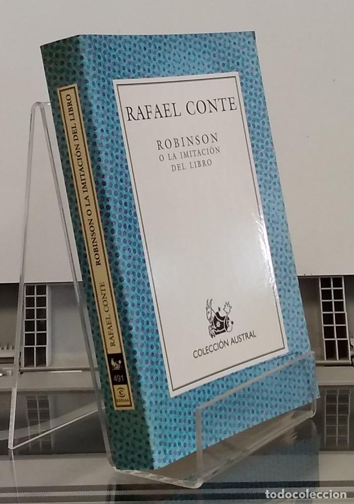 Libros: Robinson o la imitaci&oacute;n del libro - Rafael Conte - Foto 1