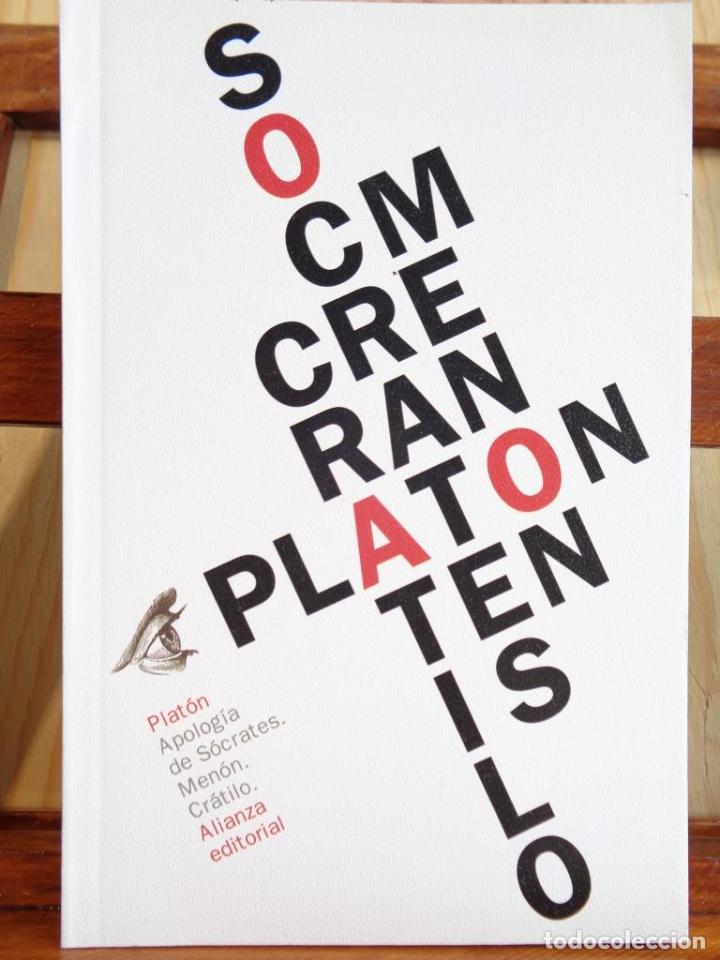 Libros: APOLOG&Iacute;A DE S&Oacute;CRATES / MEN&Oacute;N / CR&Aacute;TILO - PLAT&Oacute;N - Foto 1