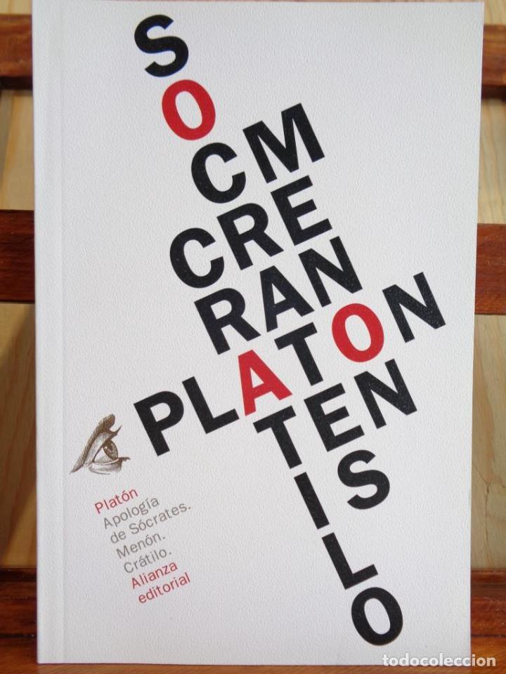 Libros: APOLOG&Iacute;A DE S&Oacute;CRATES / MEN&Oacute;N / CR&Aacute;TILO - PLAT&Oacute;N - Foto 1